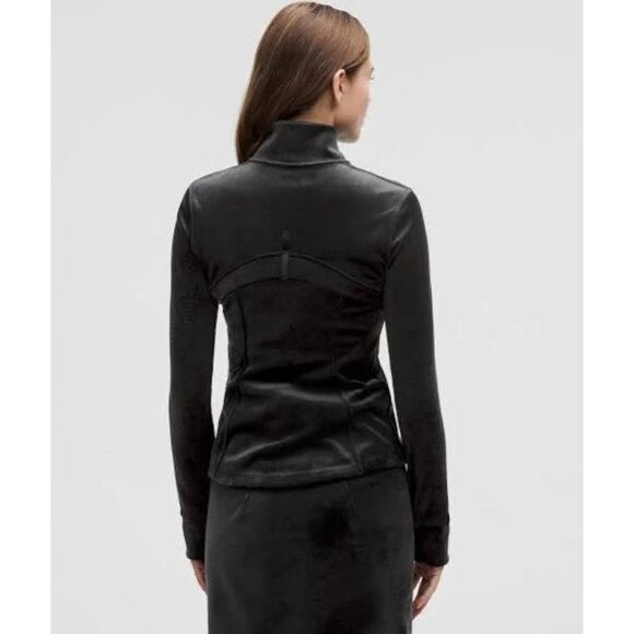 New with Tag (NWT) lululemon athletica Black Define Jacket size 6 velvet - Picture 3 of 5
